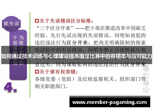 如何通过技术训练与心理建设提高国足比赛中的容错率与应对能力 如何通过技术训练与心理建设提高国足比赛中的容错率与应对能力