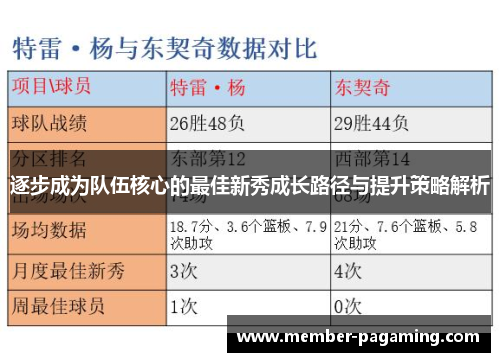 逐步成为队伍核心的最佳新秀成长路径与提升策略解析